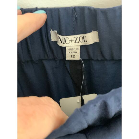 NIC+ZOE TECH STRETCH CARGO‎ PANT NWT SIZE 12 - Picture 2 of 7